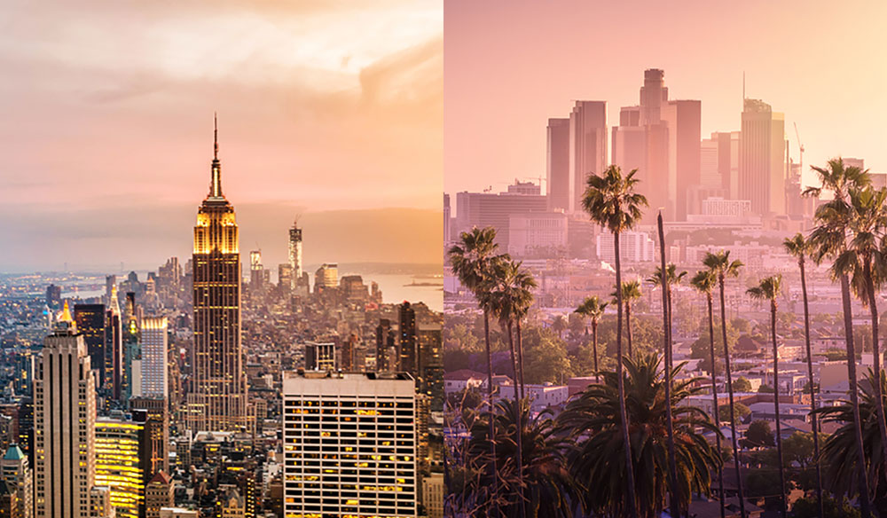 NY vs LA