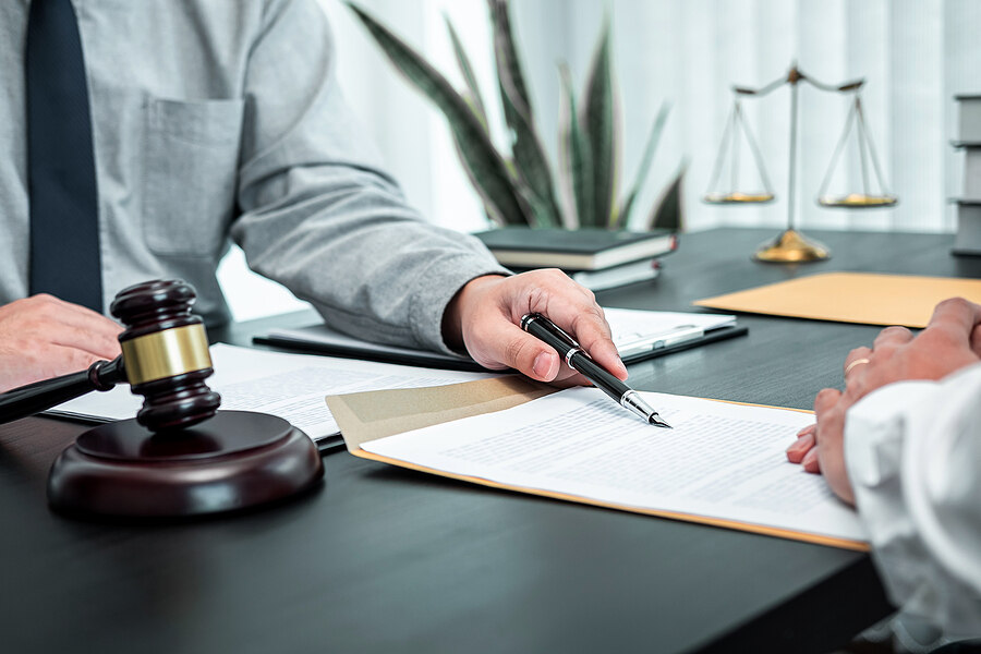 a criminal lawyer 